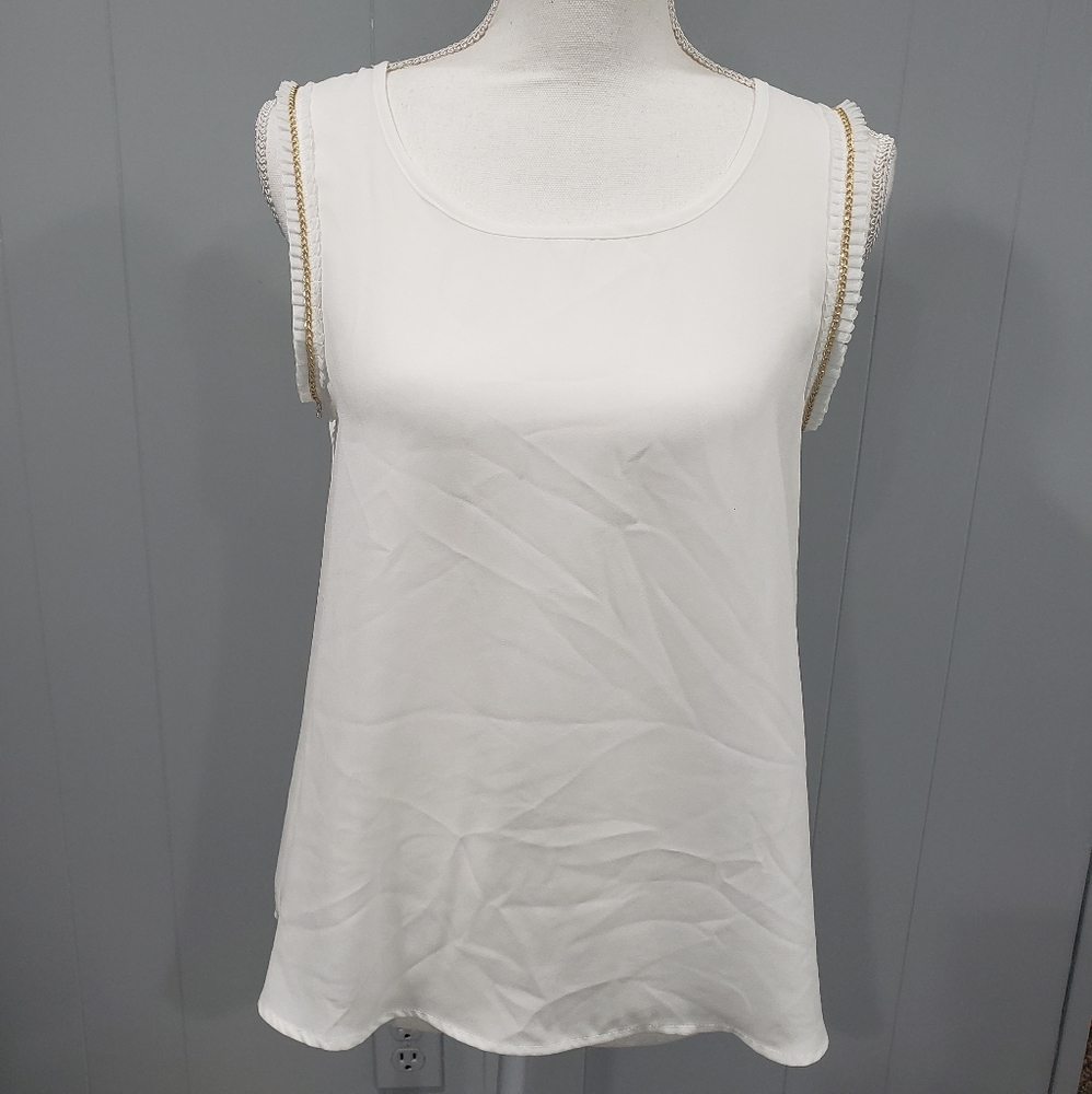 Mine Blouse White EUC